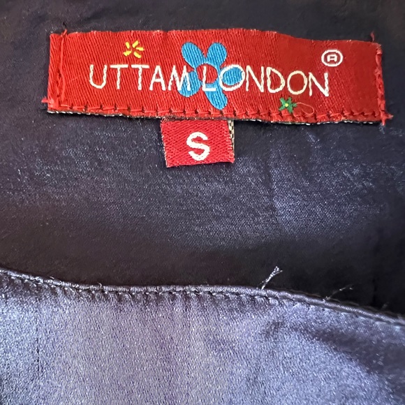 Floral halter blouse S - Picture 3 of 3